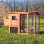 Linnumaja Trixie, 170x105x77 cm
