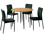 5-osaline s&ouml;&ouml;gitoakomplekt Notio Living Pavia, roheline