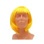 Kollaste juustega parukas, 28 cm
