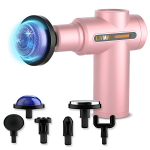 Juhtmeta massaažil&ouml;&ouml;gip&uuml;stol; 6 otsaga lihasmasseerija; Massaažip&uuml;stol; Massage gun LIVMAN BX-750-H