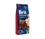 Brit Premium By Nature Adult L kuivtoit suurt t&otilde;ugu koertele, 15 kg