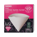 Hario V60-02 Premium valge paberist kohvifiltrid, 100 tk