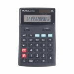 Maul Mct 500 kontorikalkulaator, 12 asendit, must