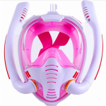 Sukeldumise, snorkeldamise ja ujumise mask, mis ei udune, suurus S/M