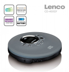 Lenco CD-400GY - CD/MP3 diskman ja DAB+/FM raadio