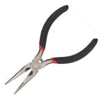 Pikendatud teravate otstega tangid hammastega 13 cm