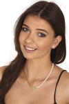 JwL Luxury Pearls Trendikas kullatud kaelakee ehtsate j&otilde;ep&auml;rlitega JL0787
