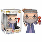 Funko Pop! Jumbo: Harry Potter - Dumbledore with Fawkes 10" Super