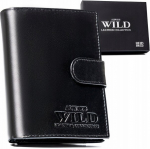 klassikaline meeste nahast rahakott klambriga - always wild TY51921