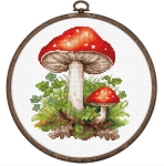 Tikkimiskomplekt Amanita Muscaria 11x13 cm