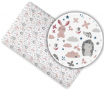 Voodilina kummiga puuvill My Baby,140x70