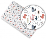 Voodilina kummiga puuvill My Baby,140x70