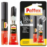 Pattex S.O.S. superliim plastile 2g + 4ml