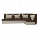 Nurgadiivan Bellezza Arko, pruun/valge