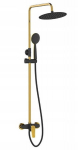 Du&scaron;is&uuml;steem segistiga Laveo Rubio, Black/Gold