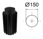 Radiaator D-150 mm, Paksus 2 mm