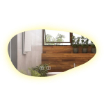 LED seinapeegel P11386 Cloud A 100x60cm