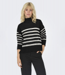 ONLY naiste sviiter 15283109*01, must/valge, S