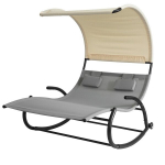 Lamamistool 2 Inimesele 140x180x184cm hall