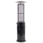 Fornorth Patio Heater Round Tube 11kW gaasiga t&ouml;&ouml;tav, must