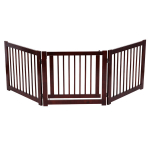 Costway turvav&auml;rav kolmeosaline koeraukse turvav&auml;rav 206 x 61 x 1,8 cm
