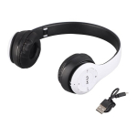 P47 Bluetooth-peakomplekt Multifunktsionaalne s&uuml;gava bassi m&uuml;ra v&auml;hendamisega kokkupandav juhtmevaba spordik&otilde;rvaklapp kodukontori reisimiseks valge