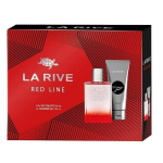 Komplekt La Rive Red Line meestele: Tualettvesi EDT, 90 ml + du&scaron;igeel, 100 ml