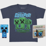 Funko Pocket Pop! & Tee Minecraft Blue Creeper - for Children (L)