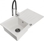 Graniidist k&ouml;&ouml;givalamu Mexen Cesar segisti ja sifooniga, White/Black/Chrome