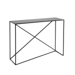 Konsoollaud Memo Metal, 100x30x75cm, must