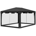 Outsunny aiamaja 4x3 m, tumehall