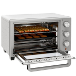 Miniahi Miniahi, 21 L r&ouml;sterahi 1 resti ja 1 k&uuml;psetusplaadiga, 3 k&uuml;pstsarežiimi, 100 &deg;C-230 &deg;C, roostevaba teras, klaas, h&otilde;be