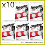 ENERGIZER elemendid CR2430, LIITIUM, 10 tk