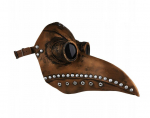 Halloweeni mask MascaraQ, pruun