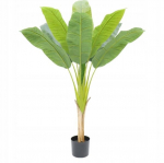 Kunsttaim PALMA BANANANA REALISTILISES TEINES 120cm KAUNISTUS