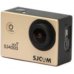 Seiklus- ja vabaajakaamera SJ4000 SJCAM WiFi 4k / 30FPS spordikaamera Gold