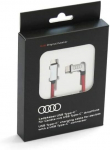 AUDI laadimiskaabel USB-C USB-C &uuml;henduskaablile nurga all punane 8S0051435L