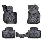 Auto kummimatid mustad 3D RIZLINE BMW X3 G01/X4 G02 (2018-2025)