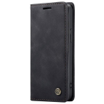 &bdquo;CaseMe&ldquo; Retro Tugev tahke kaaned - must (iPhone 13 Mini)