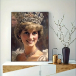Teemanttikand Princess Diana, 40x30cm