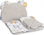 Sensillo vankri voodipesu komplekt Velvet Zodiac Grey, 56&times;76 cm, 2-osaline