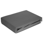 Mikrokiudleht elastse ribaga SOFT 100X200 25cm teras