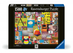 Ravensburger pusle 1500 tk Eamese variatsioonid