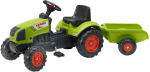 FALK Claas Arion 410 Pedal Tractor + Trailer