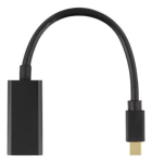 Deltaco DP-HDMI45, Mini DP/HDMI, 0.2 m