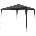 vidaXL peotelk 3 x 3 m, PE, antratsiithall