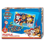 Kahepoolne puzzle Paw Patrol, T&auml;hestik, 50tk