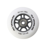 Rattad rulluiskudele Nils Extreme 84x24 mm, 82A, valged, 4 tk