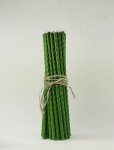 Mesilasvahast keerdk&uuml;&uuml;nlad, roheline, 105 tk, 0,9x25 cm