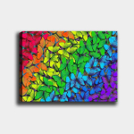 Reproduktsioon l&otilde;uendil V&auml;rvilised liblikad